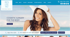 Desktop Screenshot of benleemd.com
